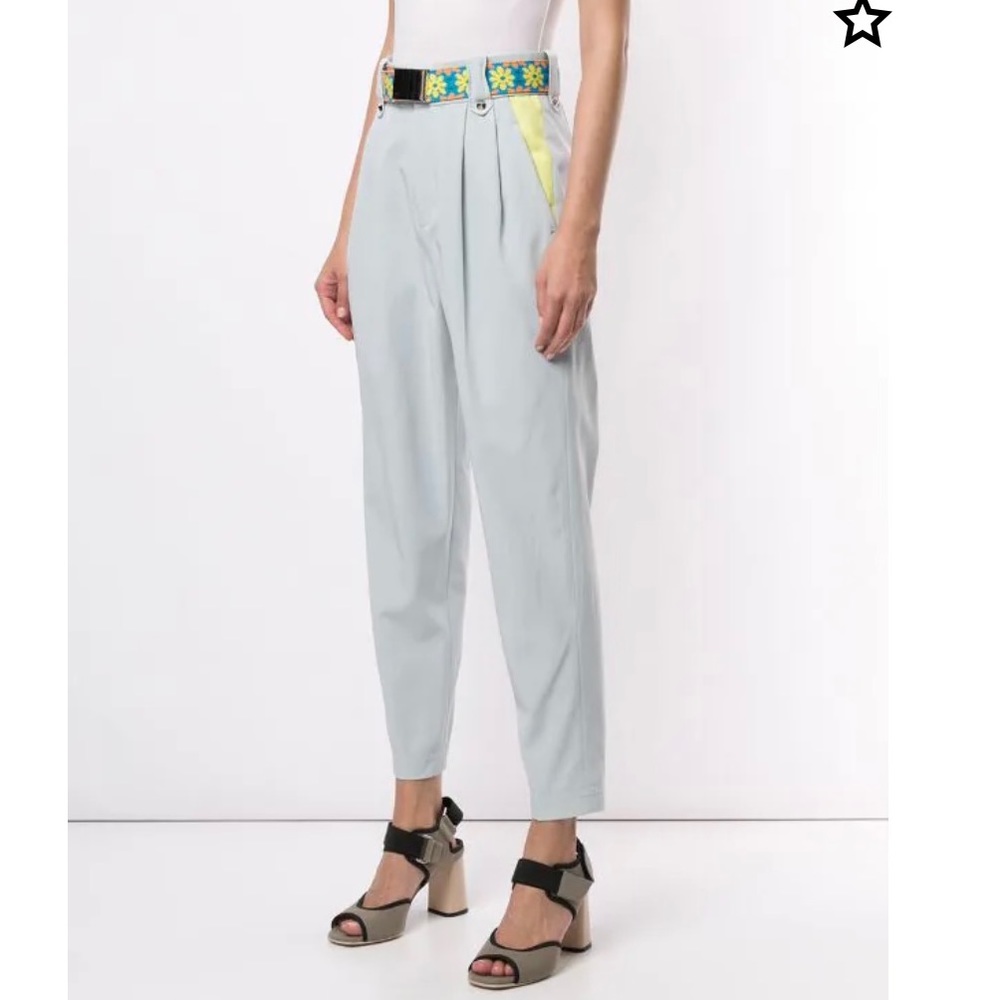Kolor high-waisted trousers
